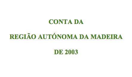Conta da RAM 2003