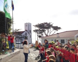 EB1/PE e Creche de Água de Pena premiada com bandeira 'Eco-Escolas'