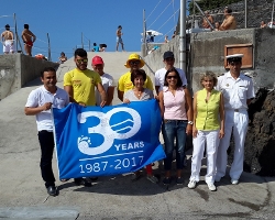Clube Naval hasteia 16ª Bandeira Azul