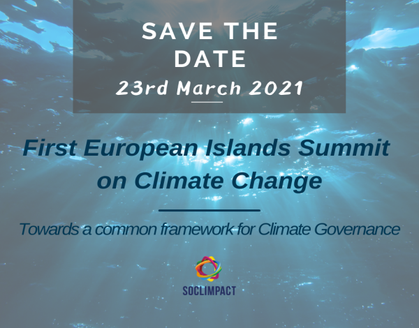 Primeira Cimeira das Ilhas Europeias sobre as Alterações Climáticas
