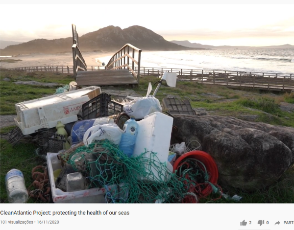 “Proteger a Saúde dos nossos mares” é o novo vídeo criado no âmbito do projeto CleanAtlantic