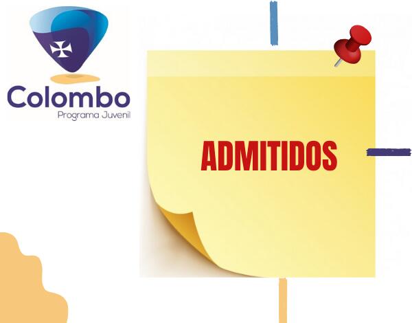 PROGRAMA COLOMBO 2020 | Jovens admitidos 