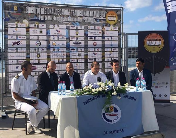 Apresentação da Regata de Canoas Tradicionais da Madeira