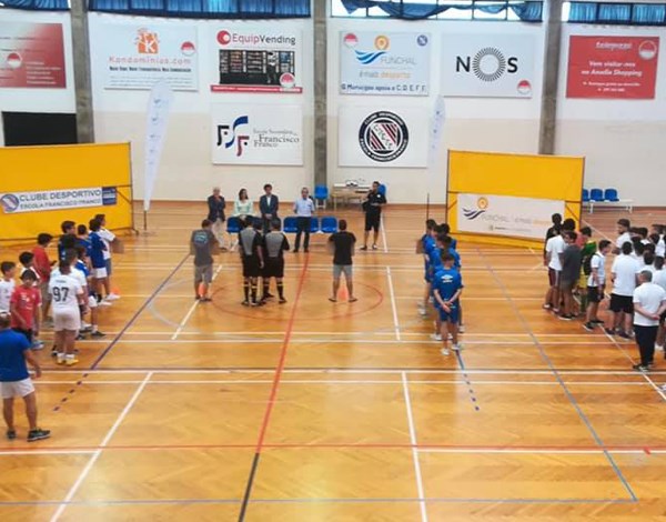 Cerimónia de Abertura do IV Torneio Internacional Funchal Futsal Cup
