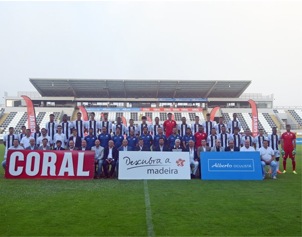 Apresentação oficial do plantel de futebol profissional do Clube Desportivo Nacional