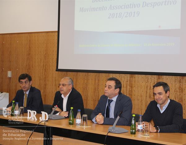 Reunião com os Docentes Destacados no Movimento Associativo Desportivo 2018/2019