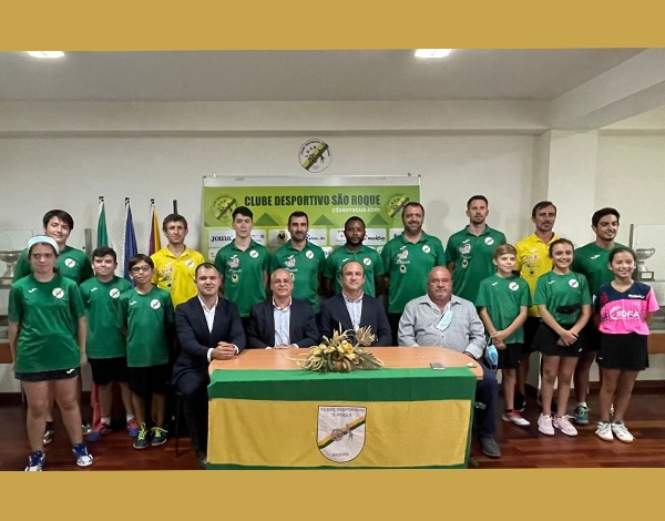 CD São Roque apresentou equipa de ténis de mesa