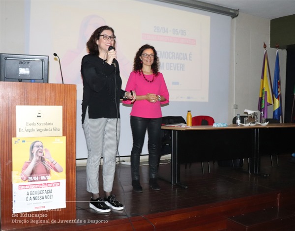 Semana Europeia da Juventude na Madeira termina com auditório cheio na Escola da Levada 