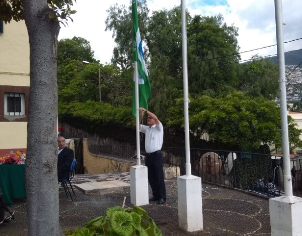 O STEE hasteou a 8ª Bandeira Verde