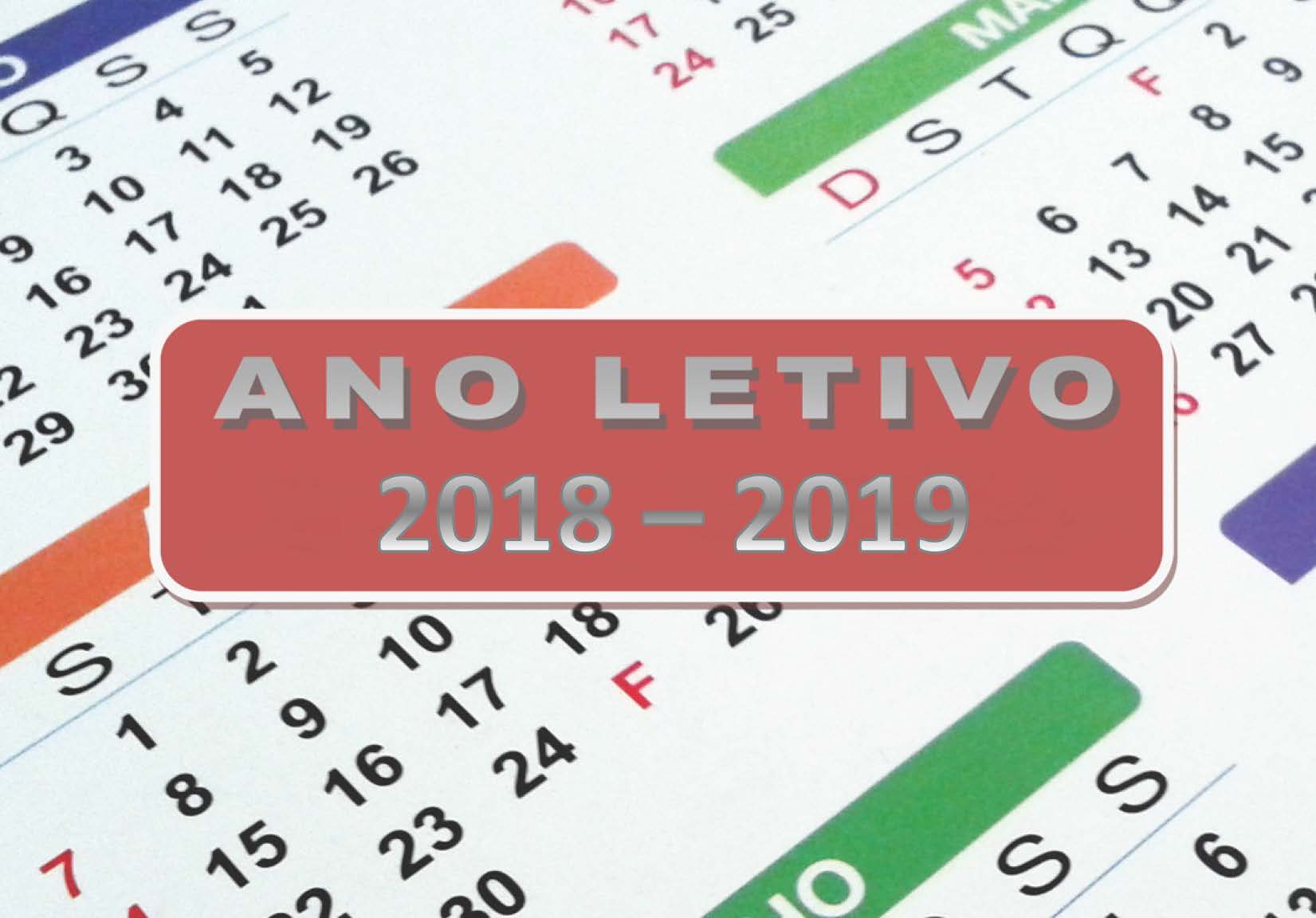 Calendário Escolar 2018 / 2019