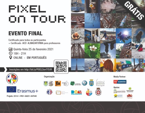 PROGRAMA ERASMUS +/Projeto Pixels On Tour (POT) -  Press Release
