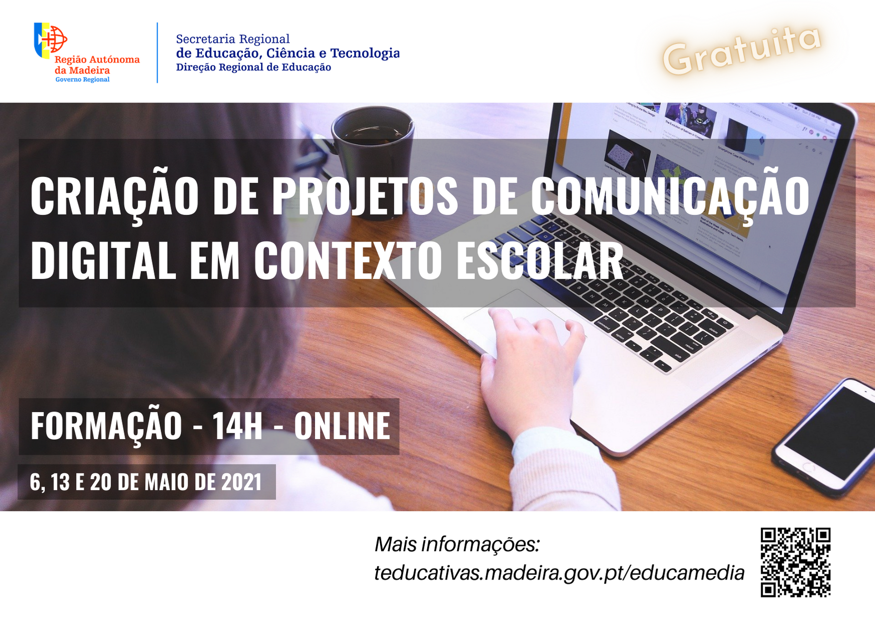 Oficina de Formação “Criação de Projetos de Comunicação Digital em Contexto Escolar”