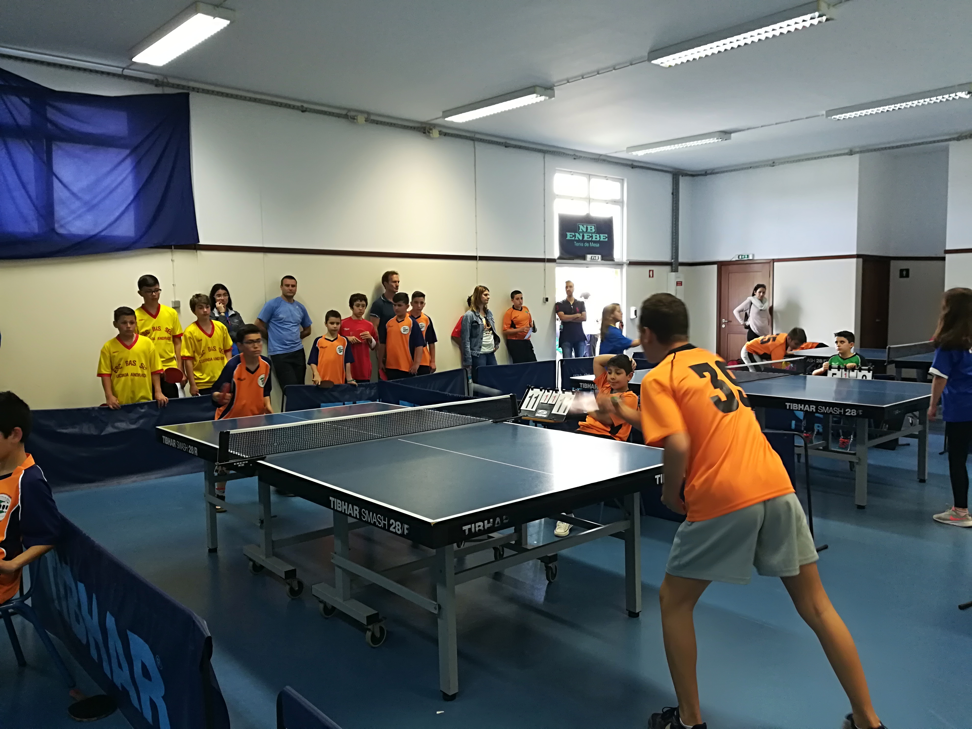 Concentração de ténis de mesa 14-4-2018