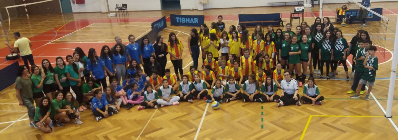 1ª concentração  de Voleibol para infantis femininos e masculinos
