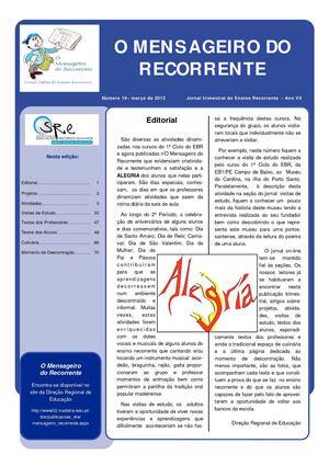 O Mensageiro do Recorrente Nº19