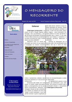 O Mensageiro do Recorrente Nº20