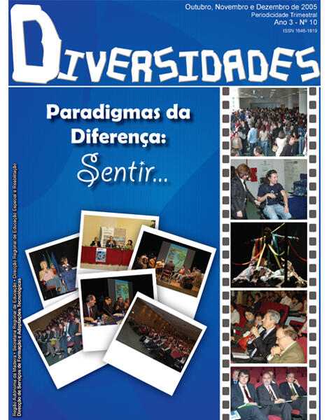 N.º 10 - Paradigmas da Diferença "Sentir"