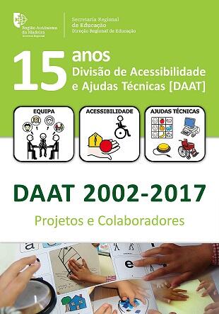 Projetos e Colaboradores - 15.º aniversário DAAT