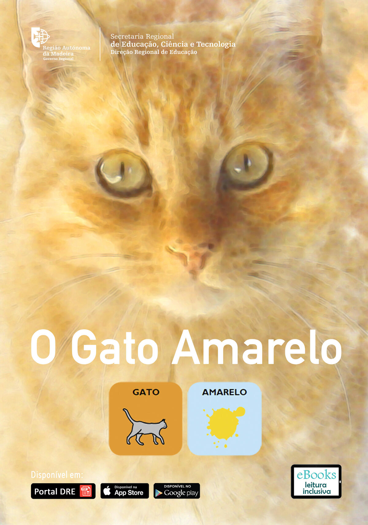 O Gato Amarelo - História Adaptada em Símbolos Pictográficos