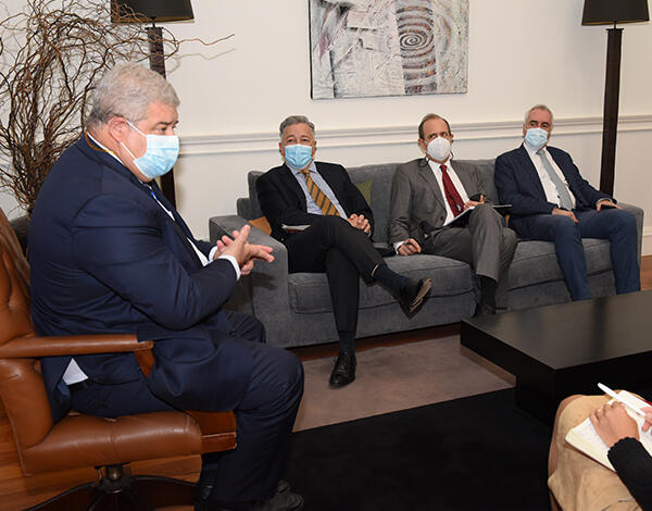 Saúde reuniu com a ACIF