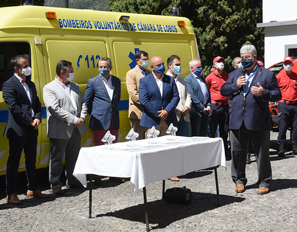 Bombeiros no Curral das Freiras serão transferidos para as instalações da Escola Básica (inativa)