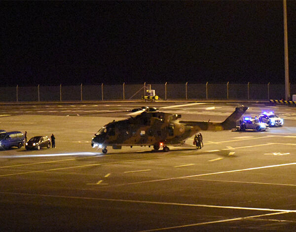 Chegada das vacinas da AstraZeneca