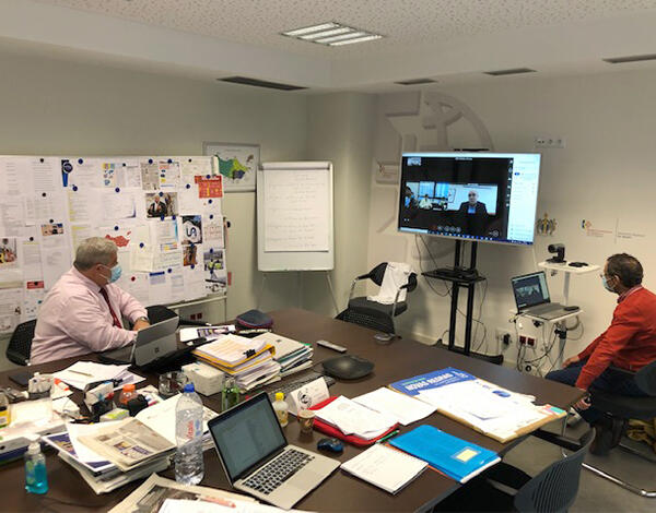  Pedro Ramos reuniu com o Sindicato dos Enfermeiros