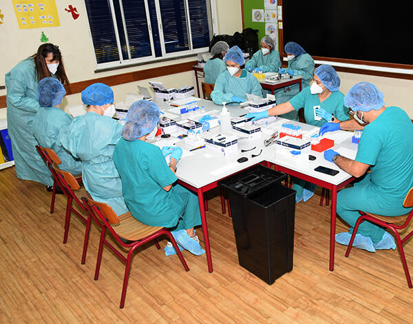 SESARAM realizou 577 testes rápidos em Câmara de Lobos em 4 horas