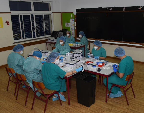 SESARAM realizou 1072 testes no Funchal e em Machico