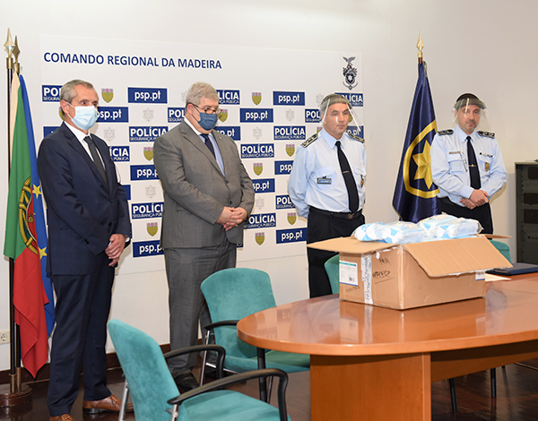 Pedro Ramos enaltece o papel das forças de segurança no combate à COVID-19 