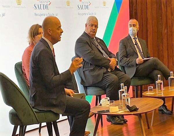 Pedro Ramos participou na Convenção Nacional de Saúde