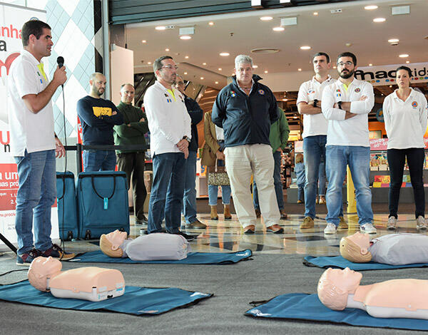 “3 Dias, 3 Centros, 3 Gestos”.