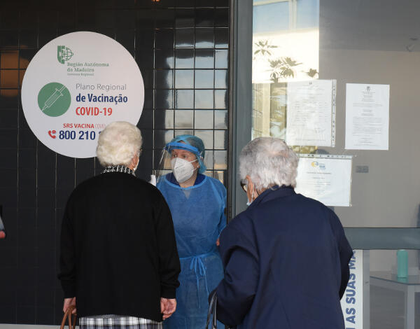 Vacinação contra a COVID-19 no concelho de Santana
