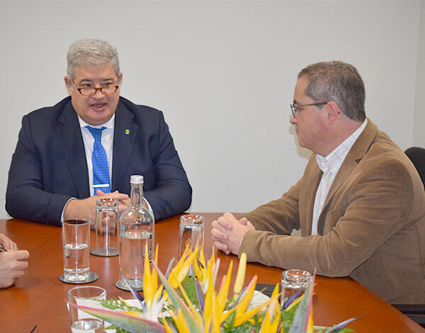 Pedro Ramos reuniu com Mário Pereira