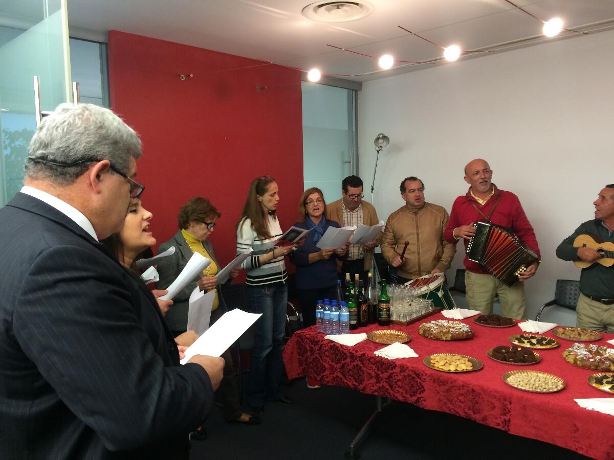 Cantar dos Reis na Secretaria Regional da Saúde