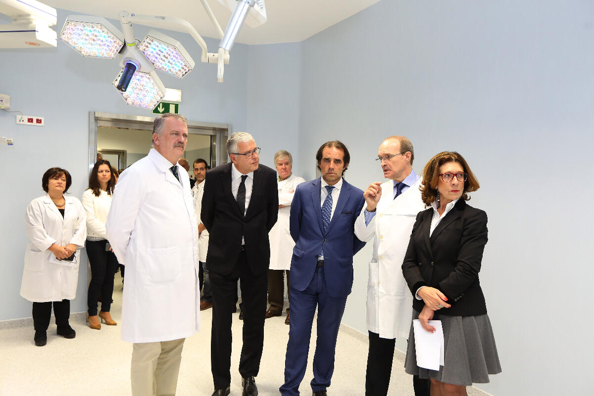 Inauguração da Unidade de Cirurgia de Ambulatório, no Hospital Dr. Nélio Mendonça