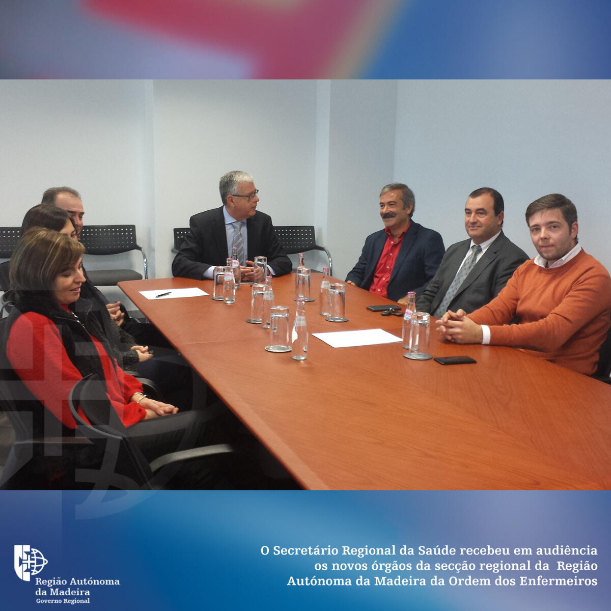 Ordem dos Enfermeiros reuniu com o Secretário Regional da Saúde 