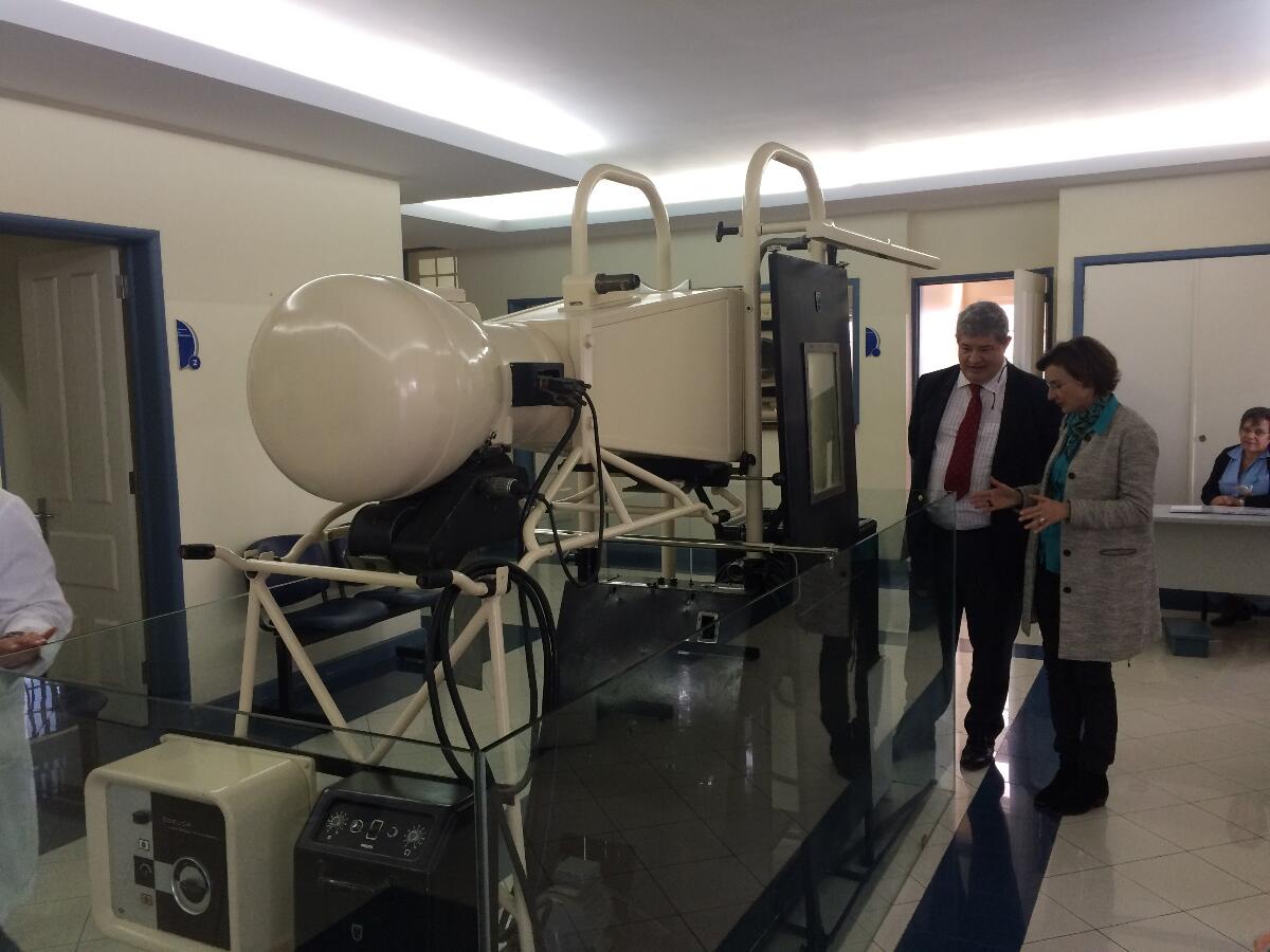 Pedro Ramos visitou Centro Dr. Agostinho Cardoso