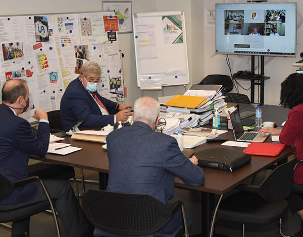 Pedro Ramos reuniu com a “task force” da vacinação contra a COVID-19