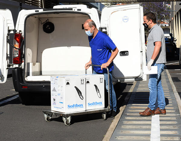 Rececionadas mais 17.550 vacinas da Pfizer no SESARAM