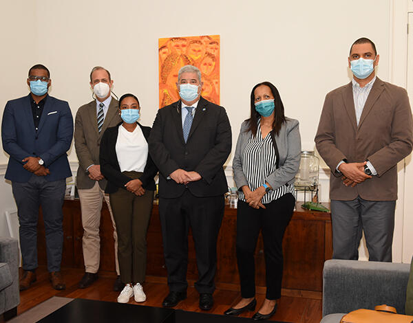 Pedro Ramos recebeu delegação de Cabo Verde