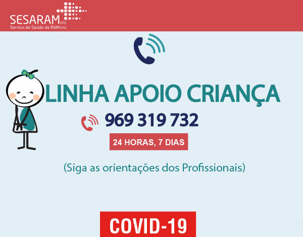 SESARAM cria linha telefónica de apoio à criança