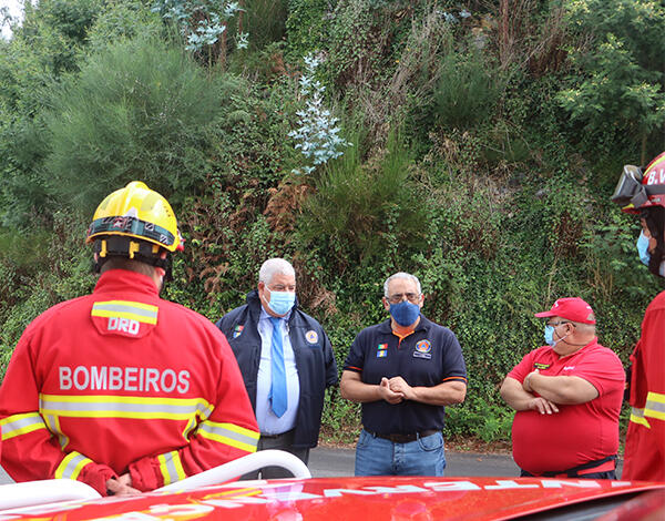Pedro Ramos enaltece trabalho das Equipas de Combate a Incêndios Florestais