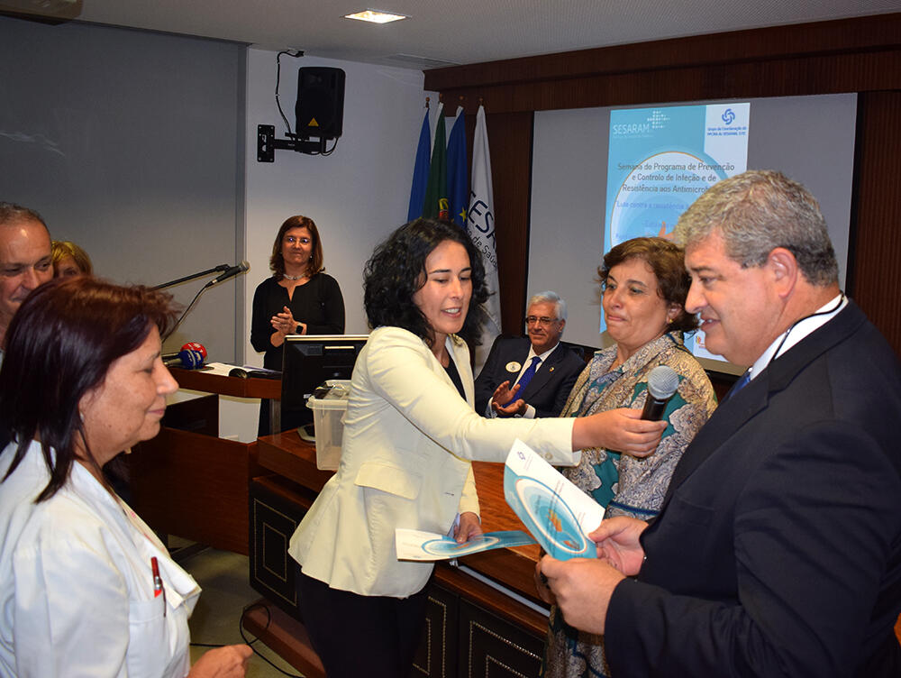 Quatro unidades distinguidas pelas boas práticas no controlo das infecções