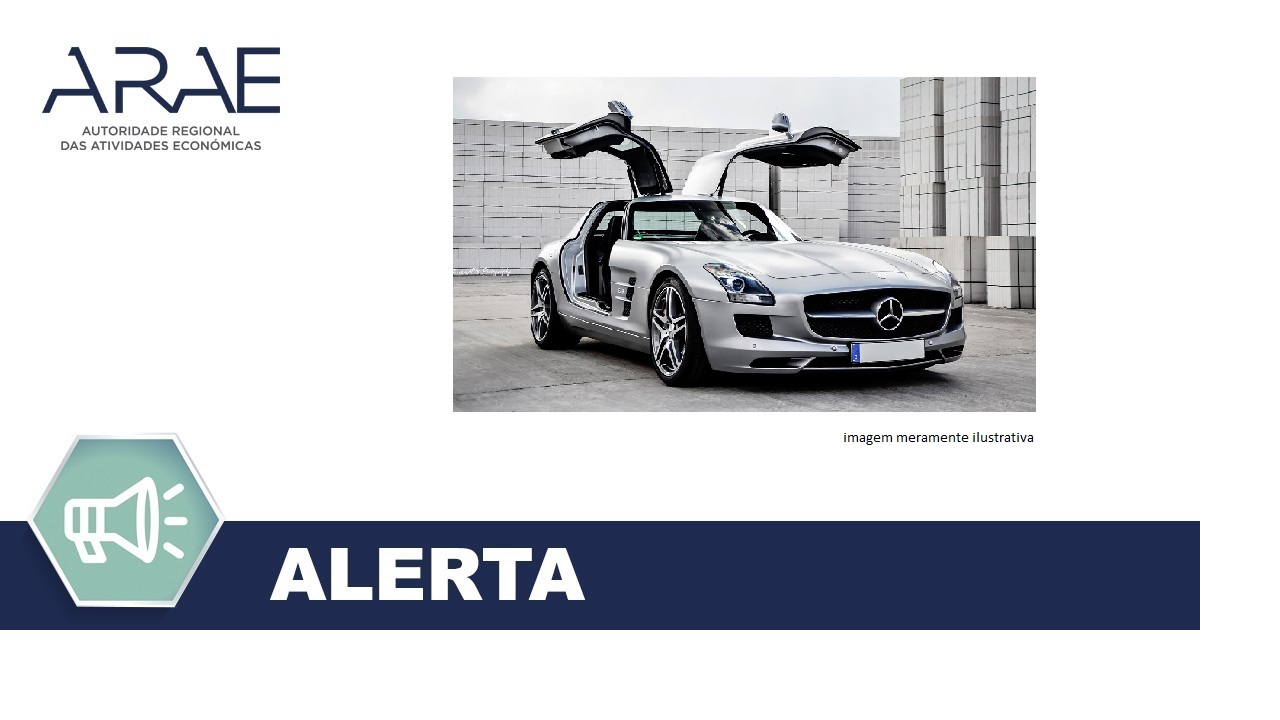 Alerta - Mercedes-Benz modelo SLS AMG