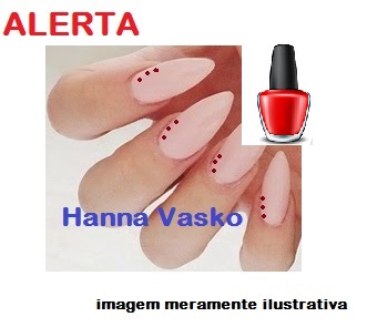 Alerta - Retirada do mercado de produtos cosméticos da marca Hanna Vasko