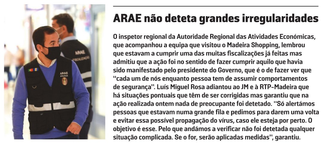 in JM-Madeira, edição de 23/12/2020 