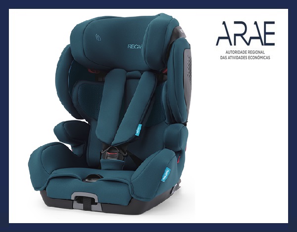 Alerta ARAE – Acessório Automóvel: Cadeira Auto para criança da marca “RECARO” 