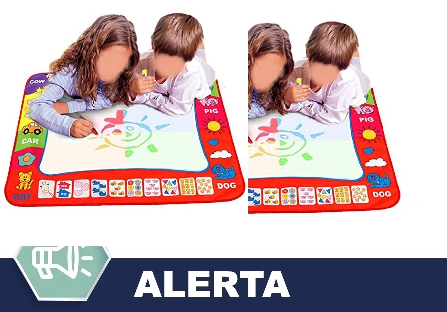 Alerta ARAE – Brinquedo - “Tapete para colorir com marcadores de cores à base de água” 