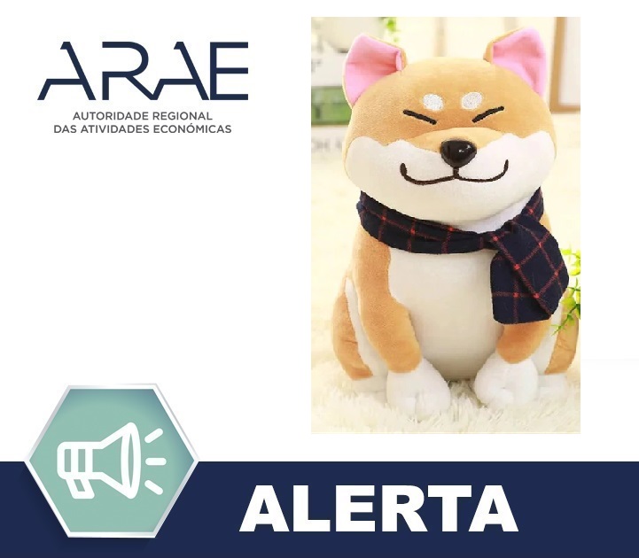 Alerta ARAE – Brinquedo – Peluche Cão – “Shiba Inu – Dog Plush”